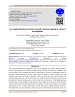 Leveraging big data to inform strategic decision making in software development