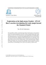 Exploration at the high-energy frontier: ATLAS Run 2 searches investigating the exotic jungle beyond the Standard Model