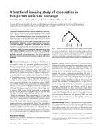 A functional imaging study of cooperation in two-person reciprocal exchange