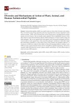 Diversity and Mechanisms of Action of Plant, Animal, and Human Antimicrobial Peptides