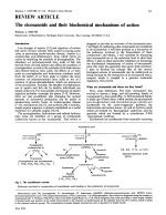 The eicosanoids and their biochemical mechanisms of action