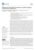 Magnesium Oxide (MgO) Nanoparticles: Synthetic Strategies and Biomedical Applications