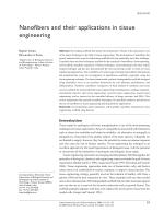 Nanofibers and their applications in tissue engineering