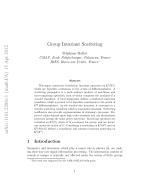 Group Invariant Scattering