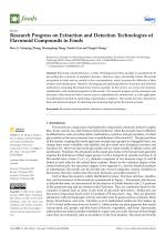 Research Progress on Extraction and Detection Technologies of Flavonoid Compounds in Foods