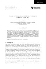 COSMIC RAYS FROM THE KNEE TO THE SECOND KNEE: 1014 TO 1018 eV*