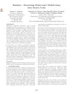 Bandera : Extracting Finite-state Models from Java Source Code