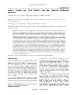 Indices, Graphs and Null Models: Analyzing Bipartite Ecological Networks