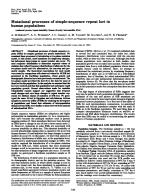 Mutational processes of simple-sequence repeat loci in human populations