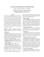 An Analysis of the Requirements Traceability Problem