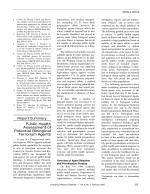 Public Health Assessment of Potential Biological Terrorism Agents