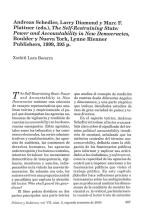The Self-Restraining State: Power and Accountability in New Democracies