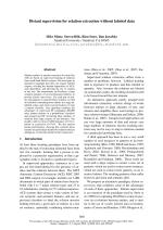 Distant supervision for relation extraction without labeled data