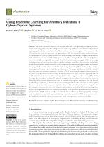 Using Ensemble Learning for Anomaly Detection in Cyber–Physical Systems
