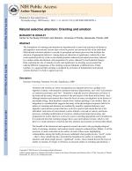 Natural selective attention: Orienting and emotion