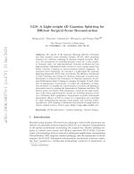 LGS: A Light-weight 4D Gaussian Splatting for Efficient Surgical Scene Reconstruction