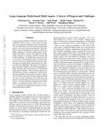 Large Language Model based Multi-Agents: A Survey of Progress and Challenges