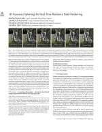 3D Gaussian Splatting for Real-Time Radiance Field Rendering