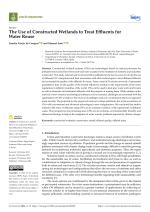 The Use of Constructed Wetlands to Treat Effluents for Water Reuse