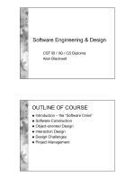 Software Engineering & Design