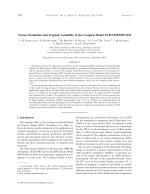 Ocean Circulation and Tropical Variability in the Coupled Model ECHAM5/MPI-OM