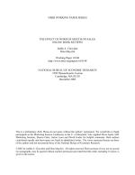 THE EFFECT OF WORD OF MOUTH ON SALES: ONLINE BOOK REVIEWS