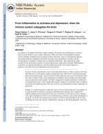 From inflammation to sickness and depression: when the immune system subjugates the brain