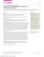 Assessing the Risk of Bias in Randomized Clinical Trials With Large Language Models