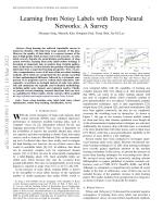 Learning from Noisy Labels with Deep Neural Networks: A Survey