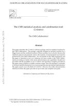 The CMS statistical analysis and combination tool: COMBINE