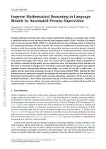 Improve Mathematical Reasoning in Language Models by Automated Process Supervision