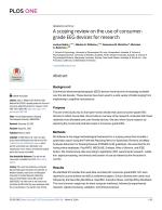 A scoping review on the use of consumer-grade EEG devices for research