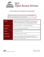The emergence of multispecies ethnography