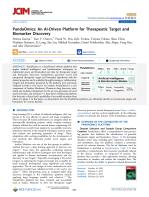 PandaOmics: An AI-Driven Platform for Therapeutic Target and Biomarker Discovery