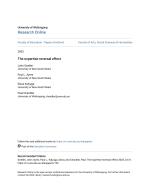 The expertise reversal effect