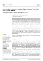 AI-Powered Innovation in Digital Transformation: Key Pillars and Industry Impact