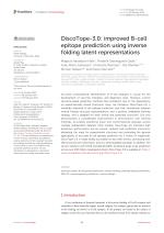 DiscoTope-3.0: improved B-cell epitope prediction using inverse folding latent representations