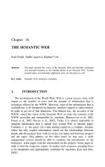 THE SEMANTIC WEB