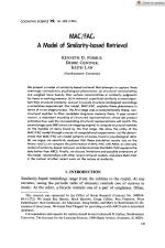 MAC/FAC: A Model of Similarity-based Retrieval