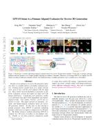 GPT-4V(ision) is a Human-Aligned Evaluator for Text-to-3D Generation