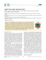 Lipid14: The Amber Lipid Force Field