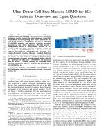 Ultra-Dense Cell-Free Massive MIMO for 6G: Technical Overview and Open Questions