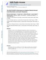 The NALP3/NLRP3 Inflammasome Instigates Obesity-Induced Autoinflammation and Insulin Resistance