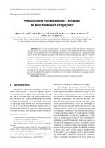 Solidification/Stabilization of Chromium in Red Mud-based Geopolymer