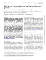 CASTp 3.0: computed atlas of surface topography of proteins