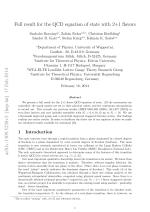 Full result for the QCD equation of state with 2+1 flavors