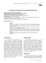 AGE-RELATED MACULAR DEGENERATION