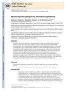 Nanocomposite hydrogels for biomedical applications
