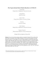 The Unprecedented Stock Market Reaction to COVID-19