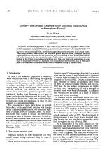 El Niño—The Dynamic Response of the Equatorial Pacific Ocean to Atmospheric Forcing